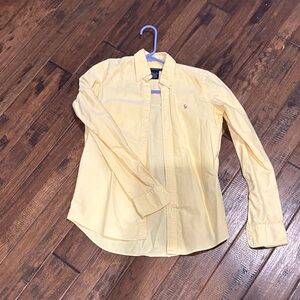 Polo by Ralph Lauren Light Yellow Casual Shirt